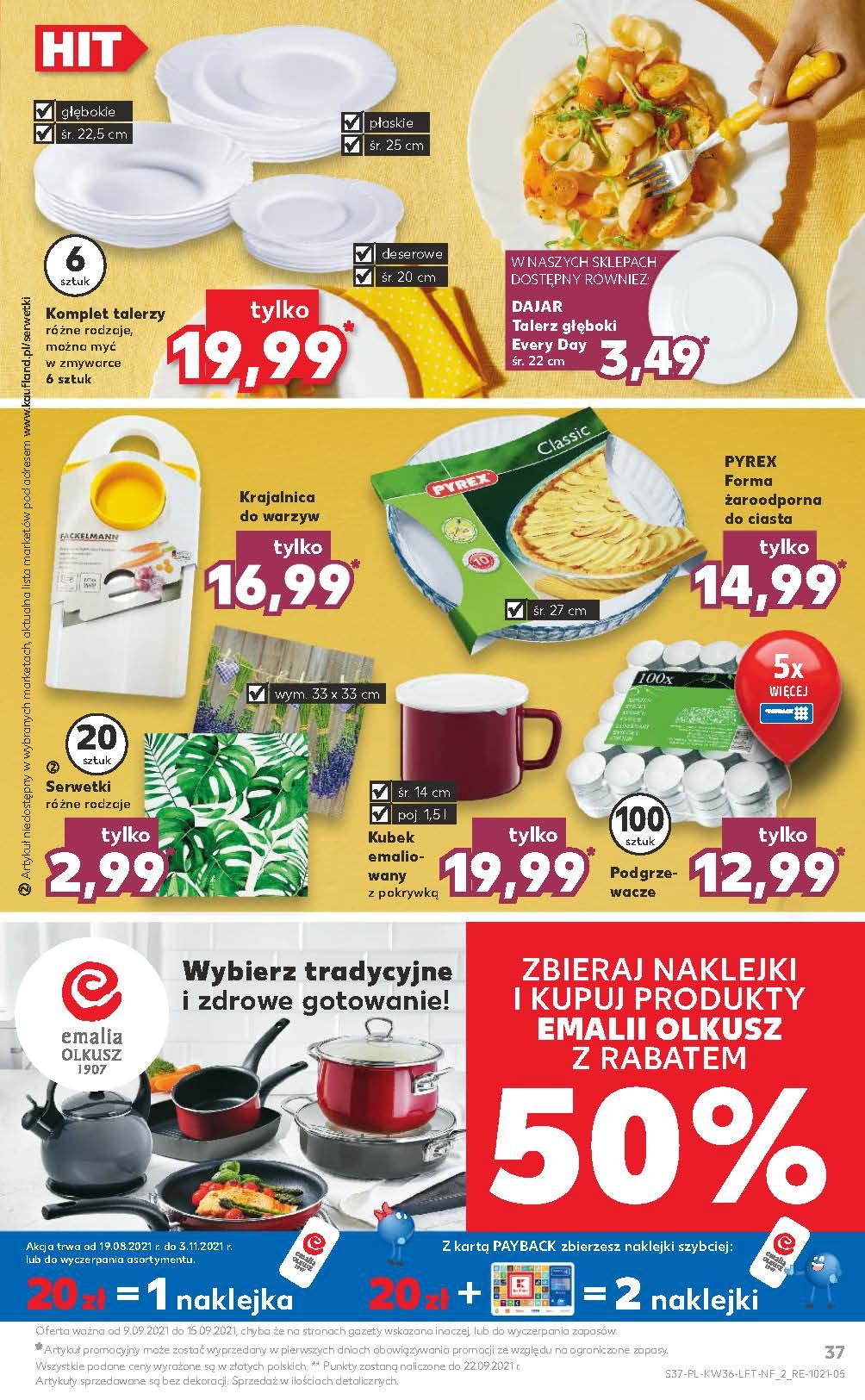 Gazetka promocyjna Kaufland do 15/09/2021 str.37