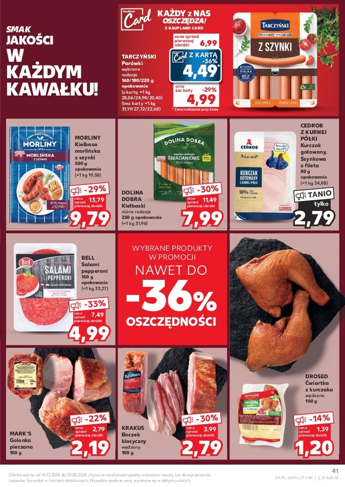 Gazetka promocyjna Kaufland do 20/03/2024 str.41