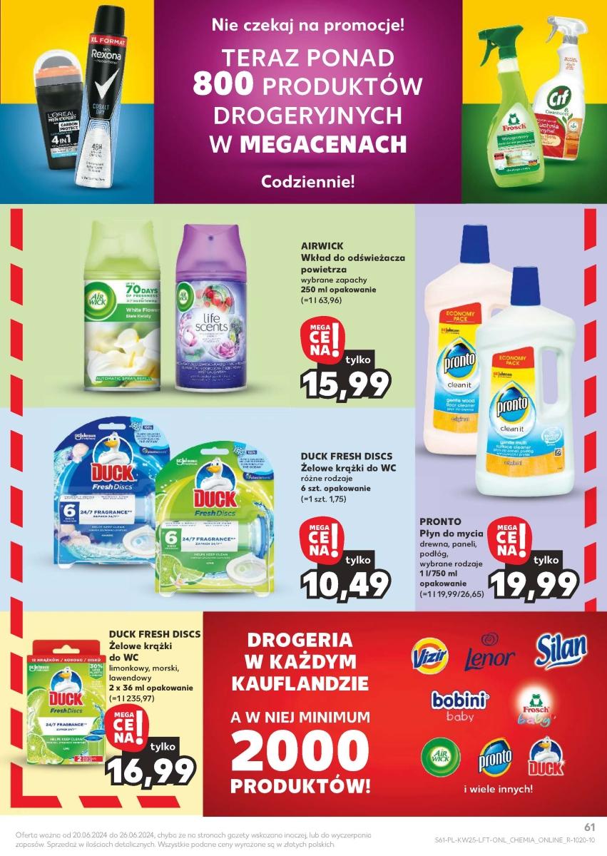 Gazetka promocyjna Kaufland do 26/06/2024 str.61