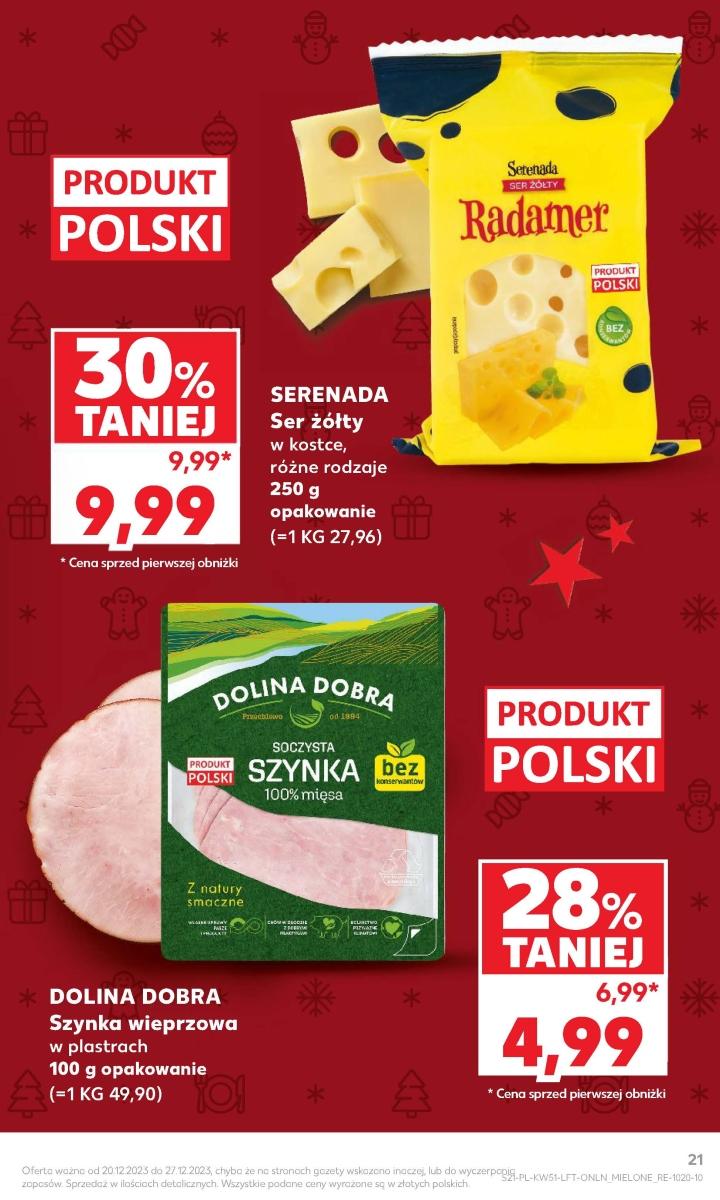 Gazetka promocyjna Kaufland do 27/12/2023 str.21