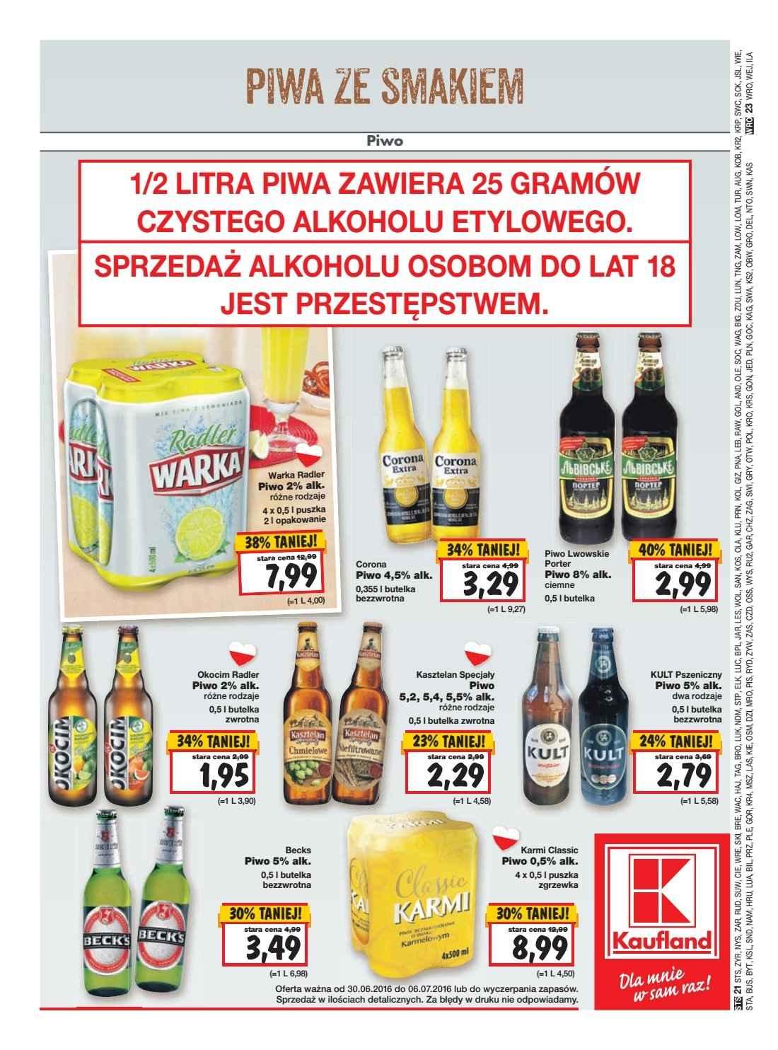 Gazetka promocyjna Kaufland do 06/07/2016 str.23