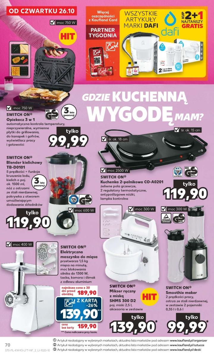 Gazetka promocyjna Kaufland do 31/10/2023 str.70