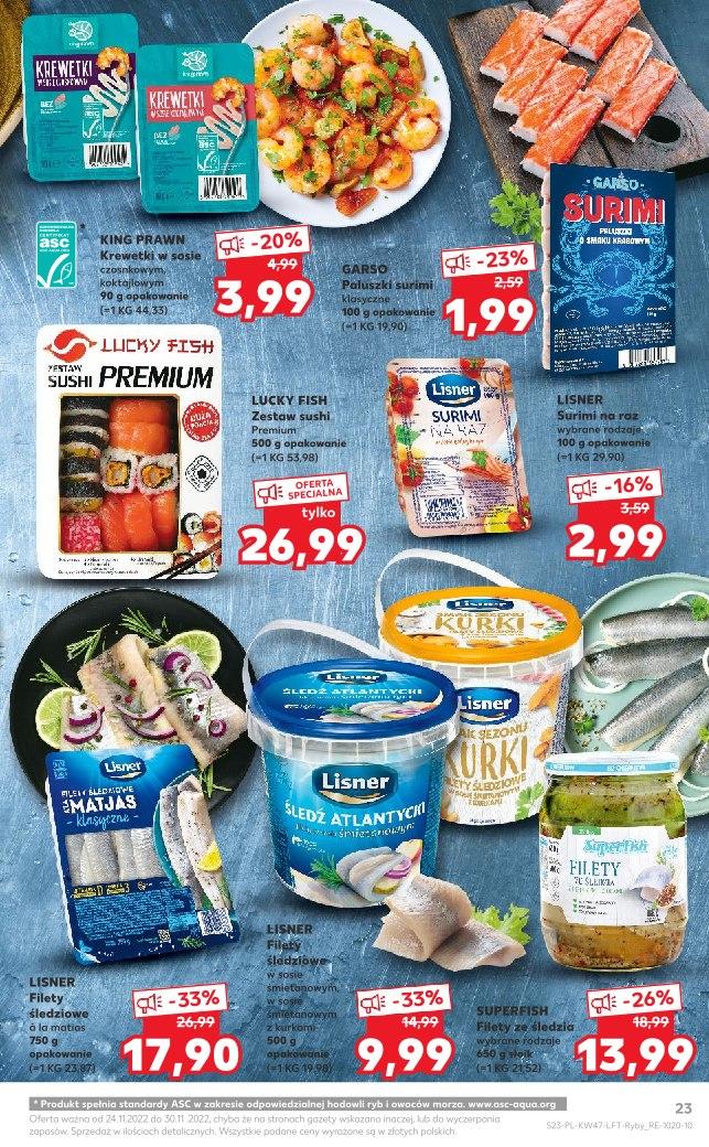 Gazetka promocyjna Kaufland do 30/11/2022 str.23