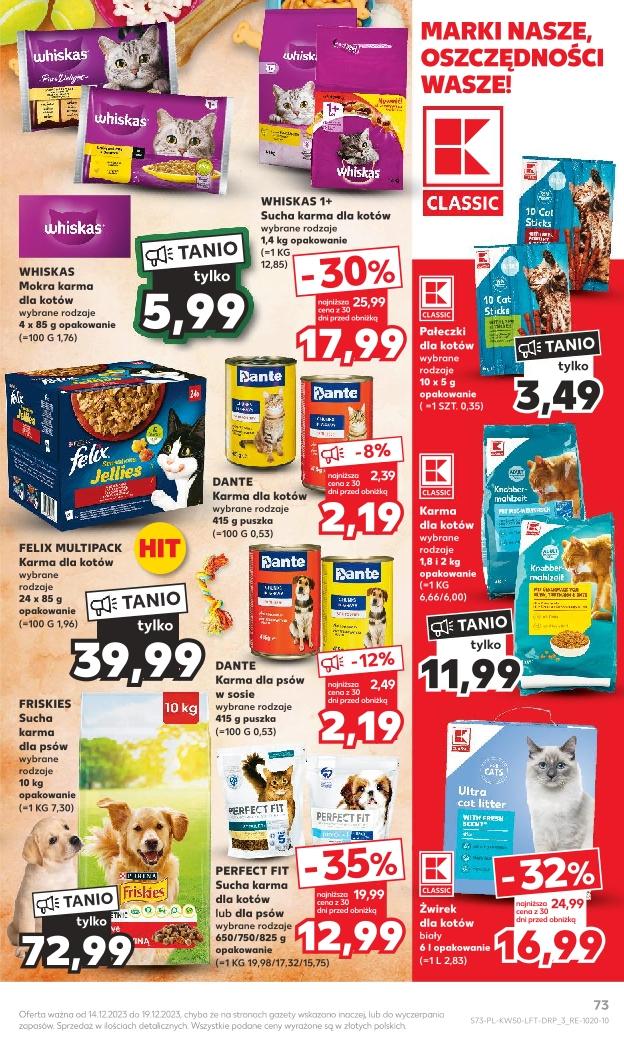 Gazetka promocyjna Kaufland do 19/12/2023 str.73