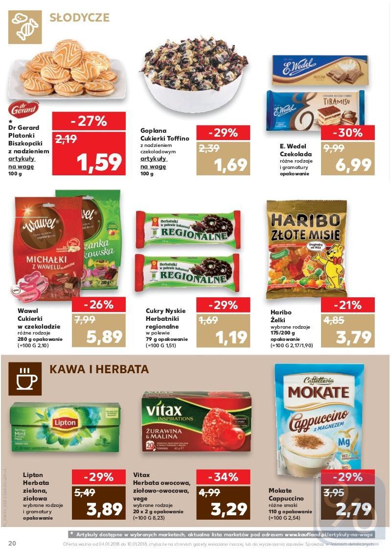 Gazetka promocyjna Kaufland do 10/01/2018 str.20