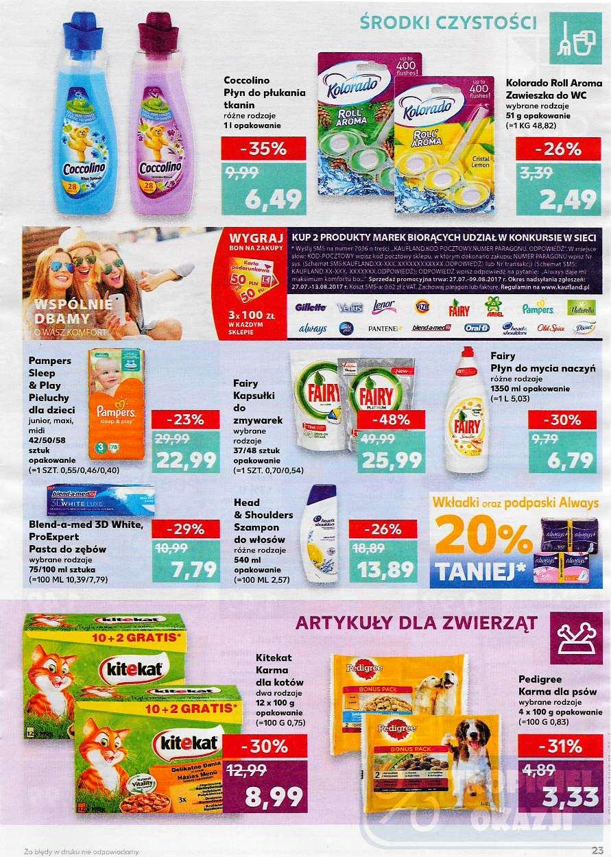 Gazetka promocyjna Kaufland do 02/08/2017 str.23