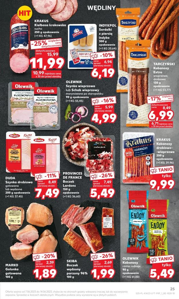 Gazetka promocyjna Kaufland do 14/06/2023 str.25