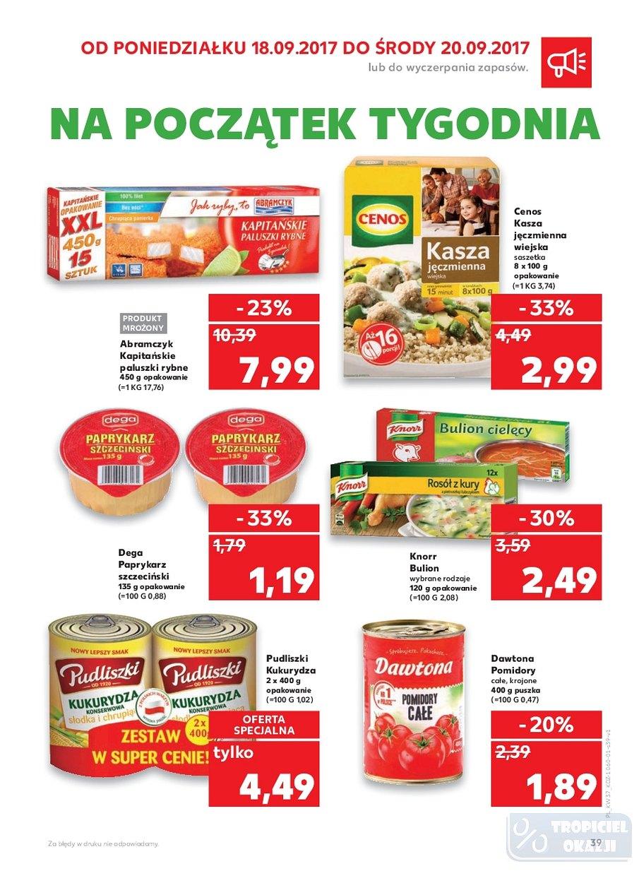 Gazetka promocyjna Kaufland do 20/09/2017 str.39