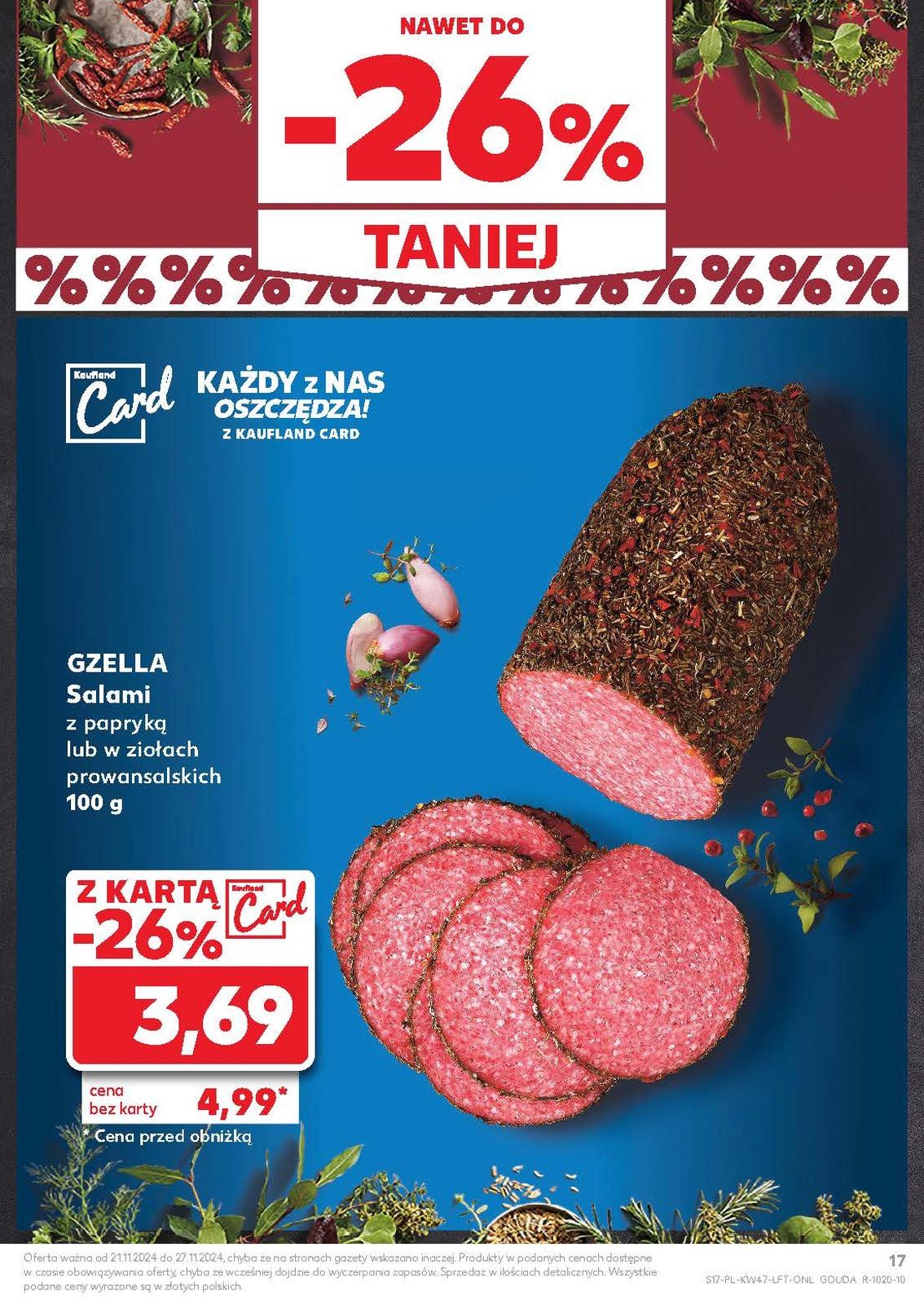 Gazetka promocyjna Kaufland do 27/11/2024 str.17