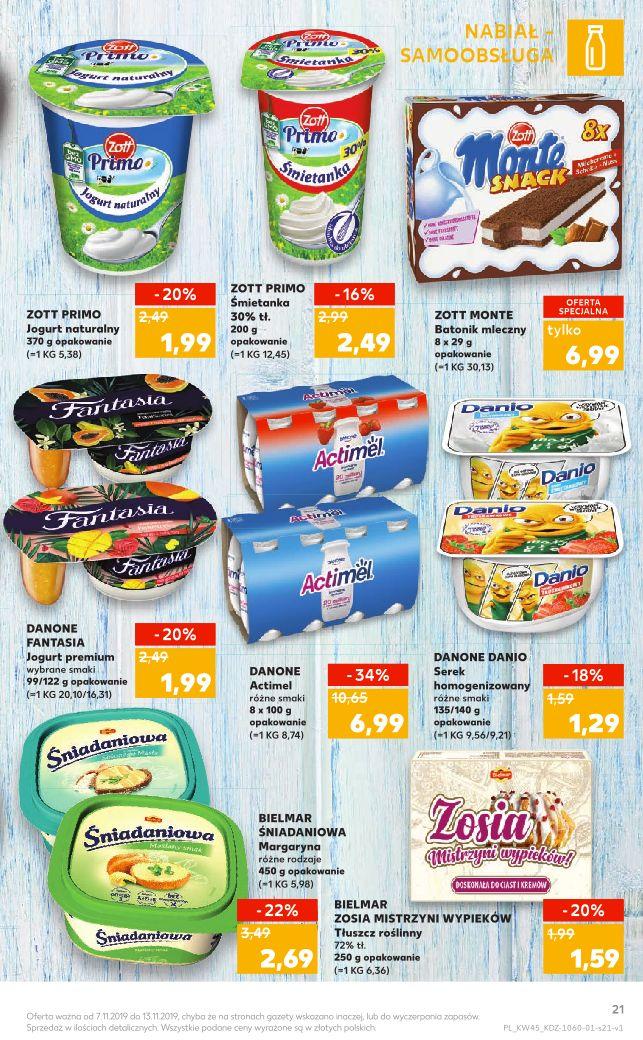 Gazetka promocyjna Kaufland do 13/11/2019 str.21