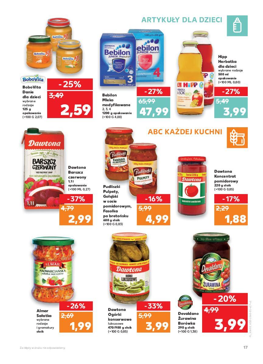 Gazetka promocyjna Kaufland do 17/01/2018 str.17