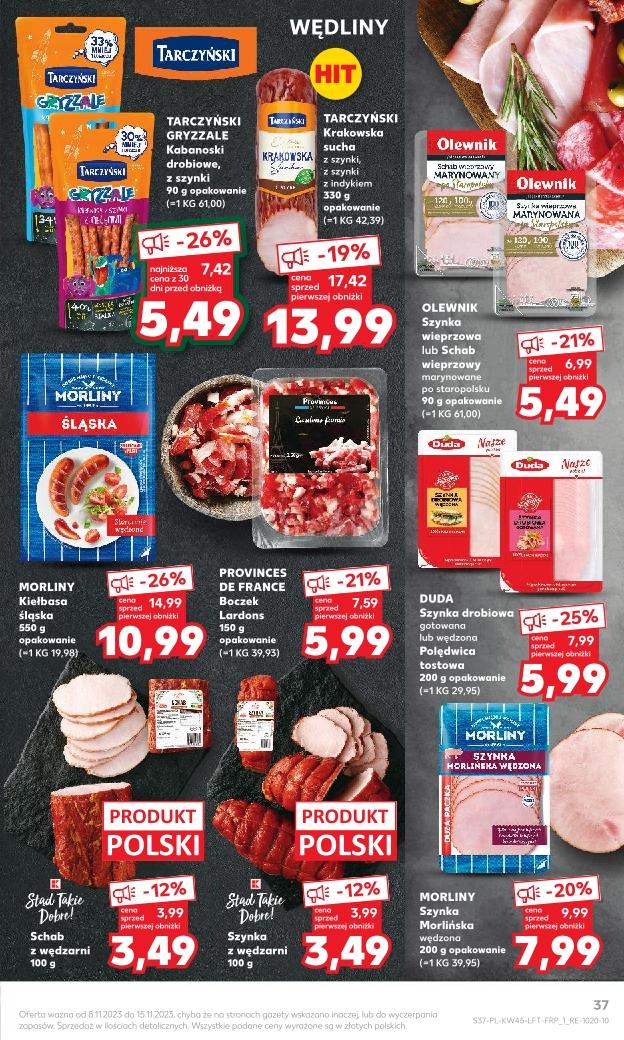 Gazetka promocyjna Kaufland do 15/11/2023 str.37