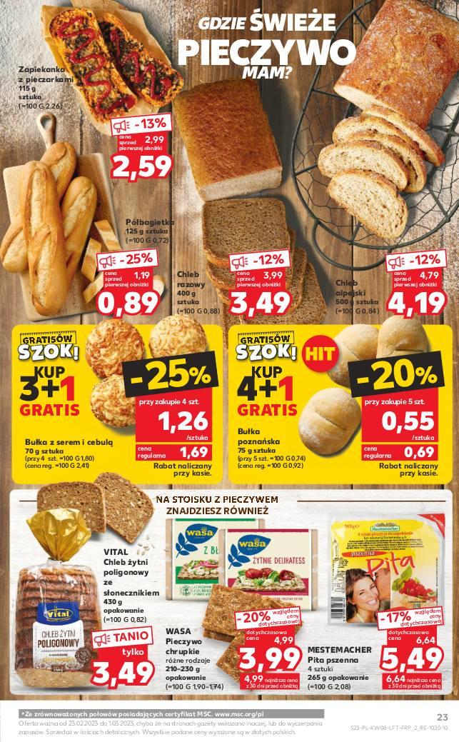 Gazetka promocyjna Kaufland do 01/03/2023 str.23