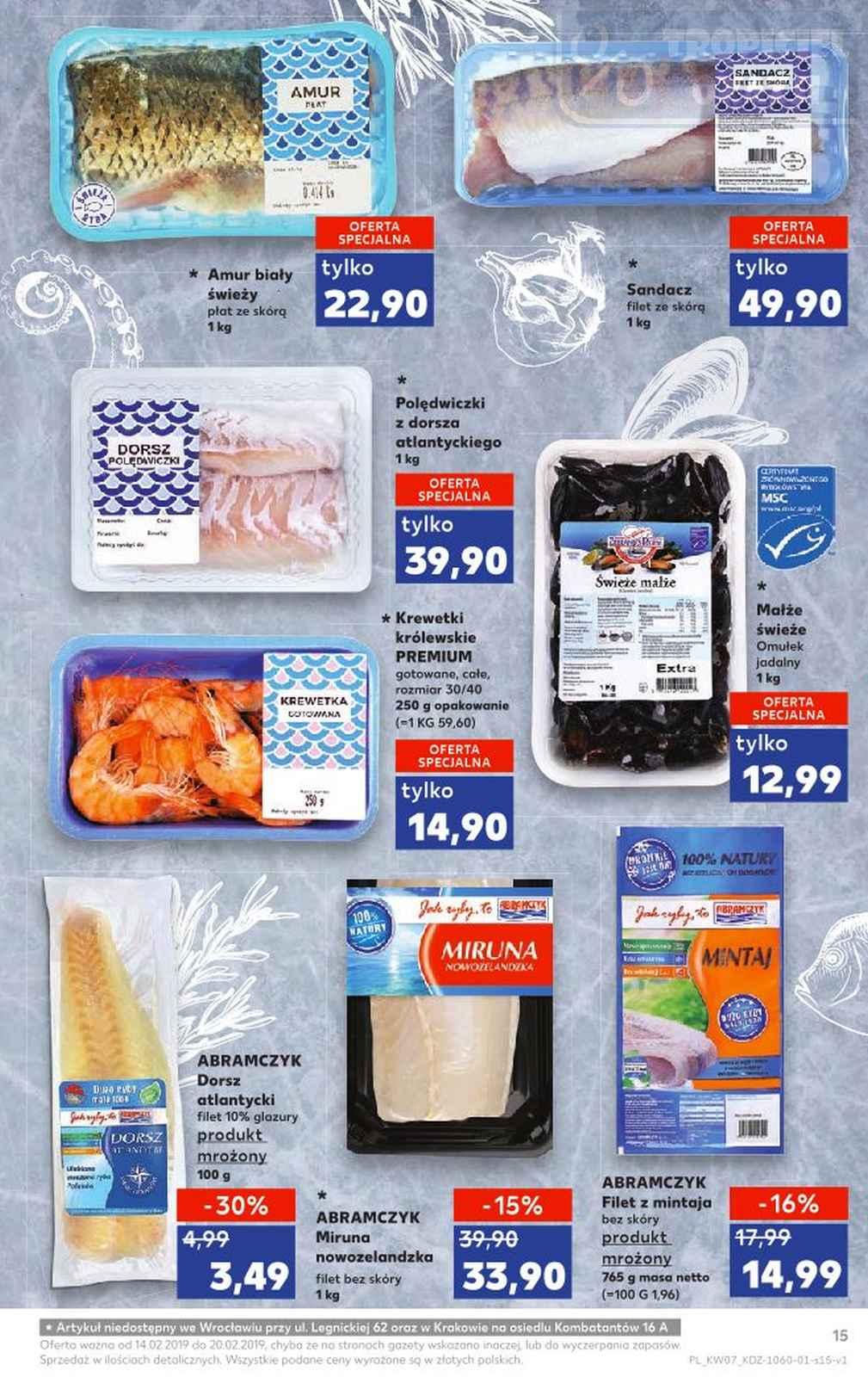 Gazetka promocyjna Kaufland do 20/02/2019 str.15