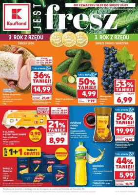 Kaufland gazetka - od 18/09/2025 do 24/09/2025