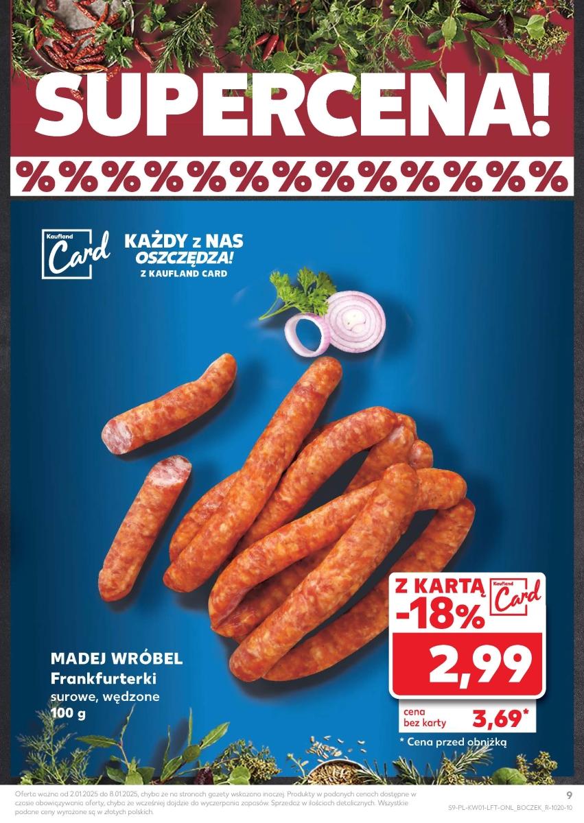 Gazetka promocyjna Kaufland do 08/01/2025 str.9