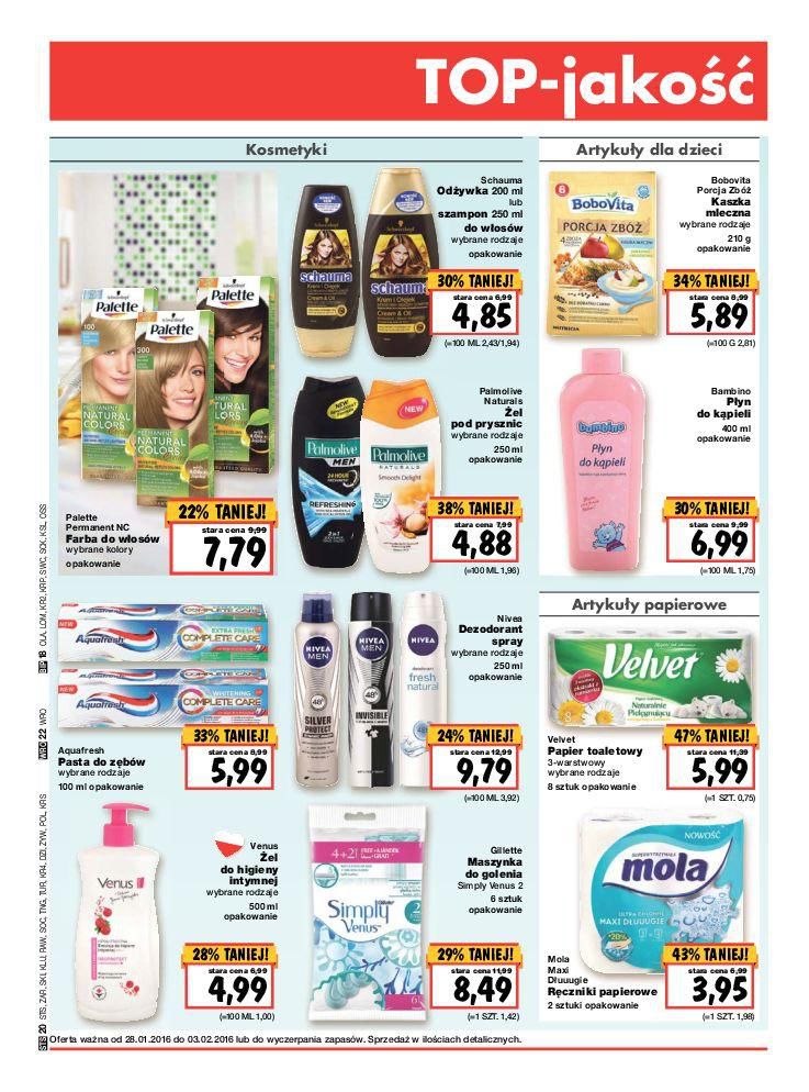 Gazetka promocyjna Kaufland do 03/02/2016 str.22