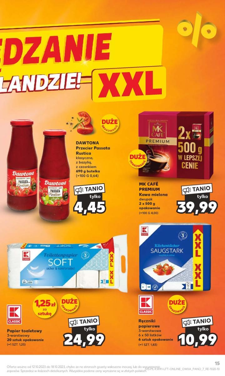 Gazetka promocyjna Kaufland do 18/10/2023 str.15