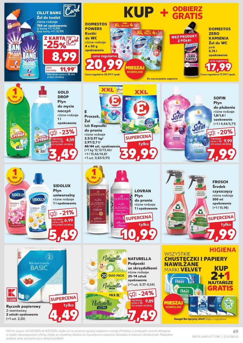 Gazetka promocyjna Kaufland do 08/01/2025 str.69