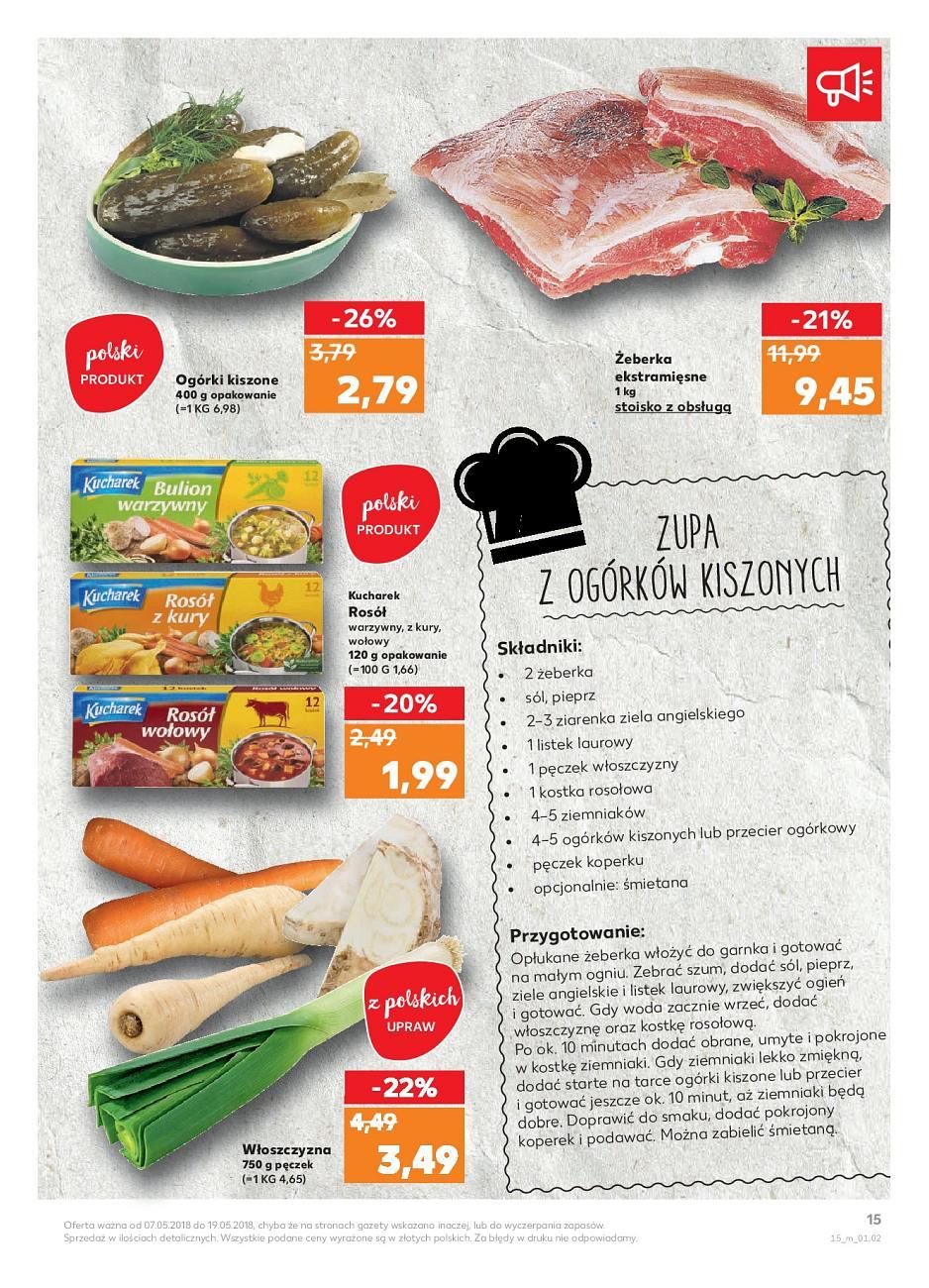 Gazetka promocyjna Kaufland do 19/05/2018 str.15