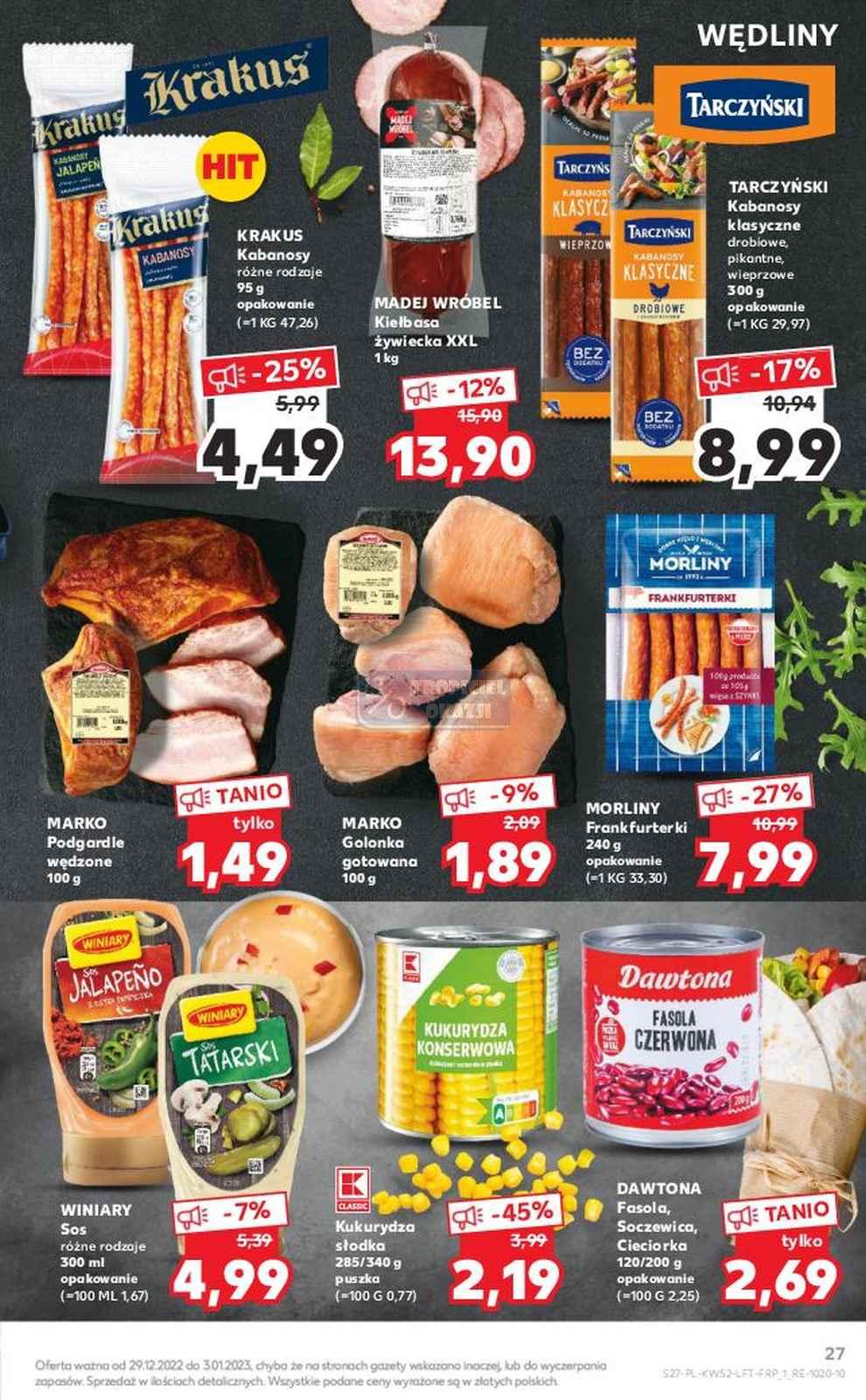 Gazetka promocyjna Kaufland do 31/12/2022 str.27