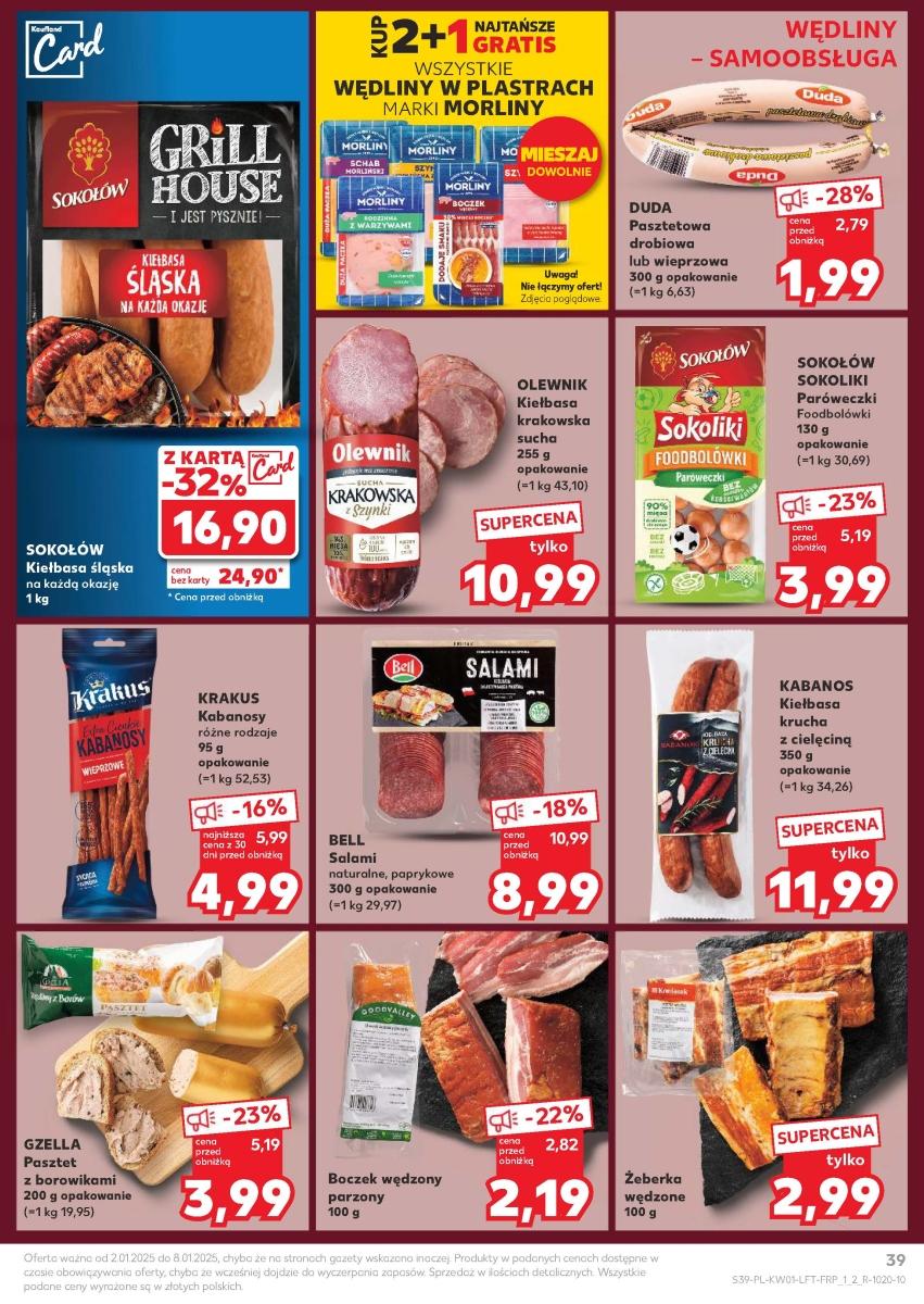 Gazetka promocyjna Kaufland do 08/01/2025 str.39