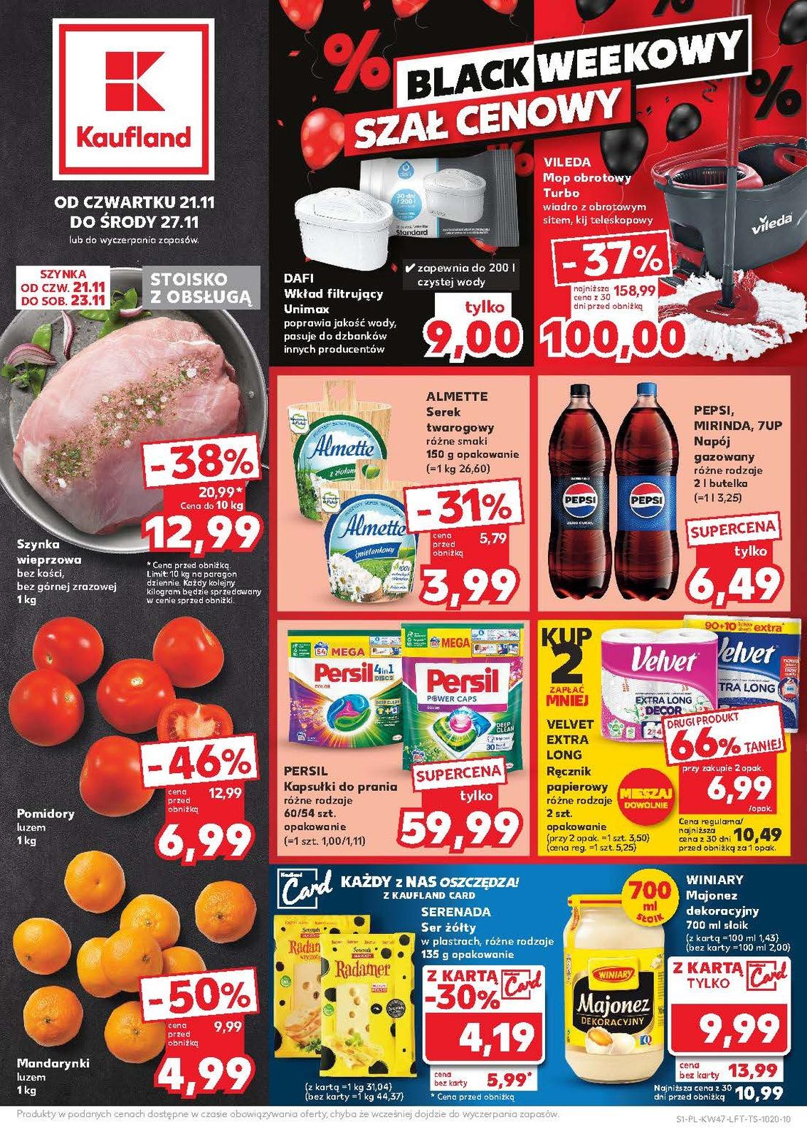 Gazetka promocyjna Kaufland do 27/11/2024 str.1