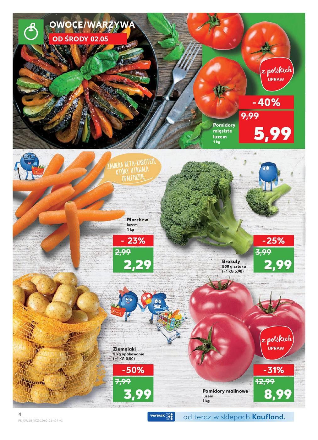 Gazetka promocyjna Kaufland do 09/05/2018 str.4