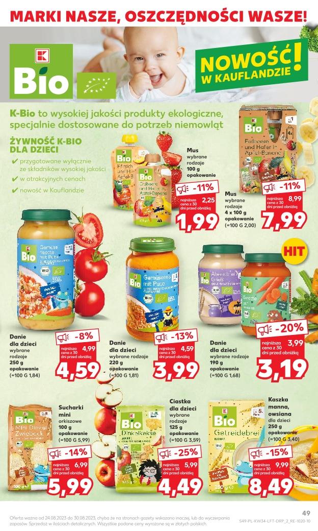 Gazetka promocyjna Kaufland do 30/08/2023 str.49