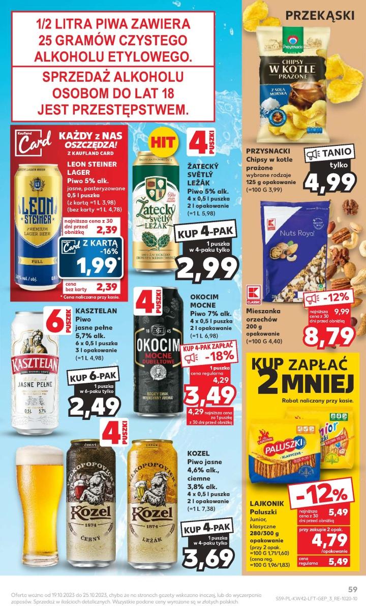 Gazetka promocyjna Kaufland do 25/10/2023 str.59