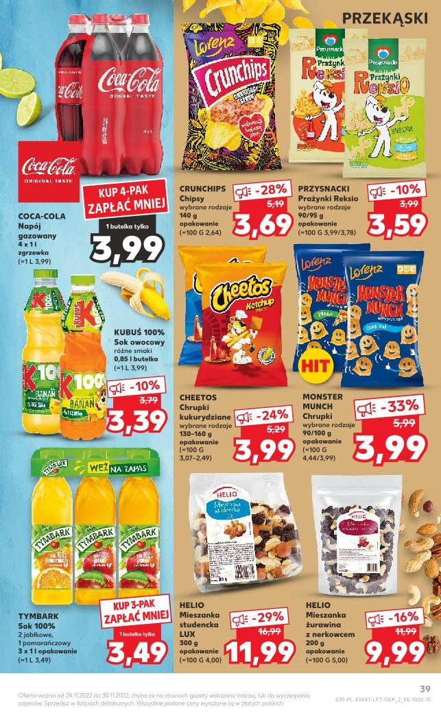 Gazetka promocyjna Kaufland do 30/11/2022 str.39