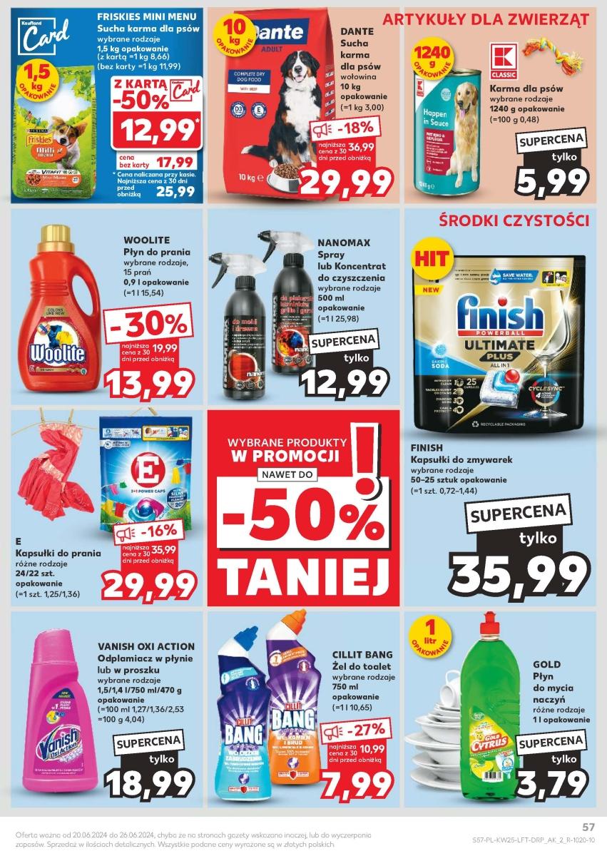 Gazetka promocyjna Kaufland do 26/06/2024 str.57