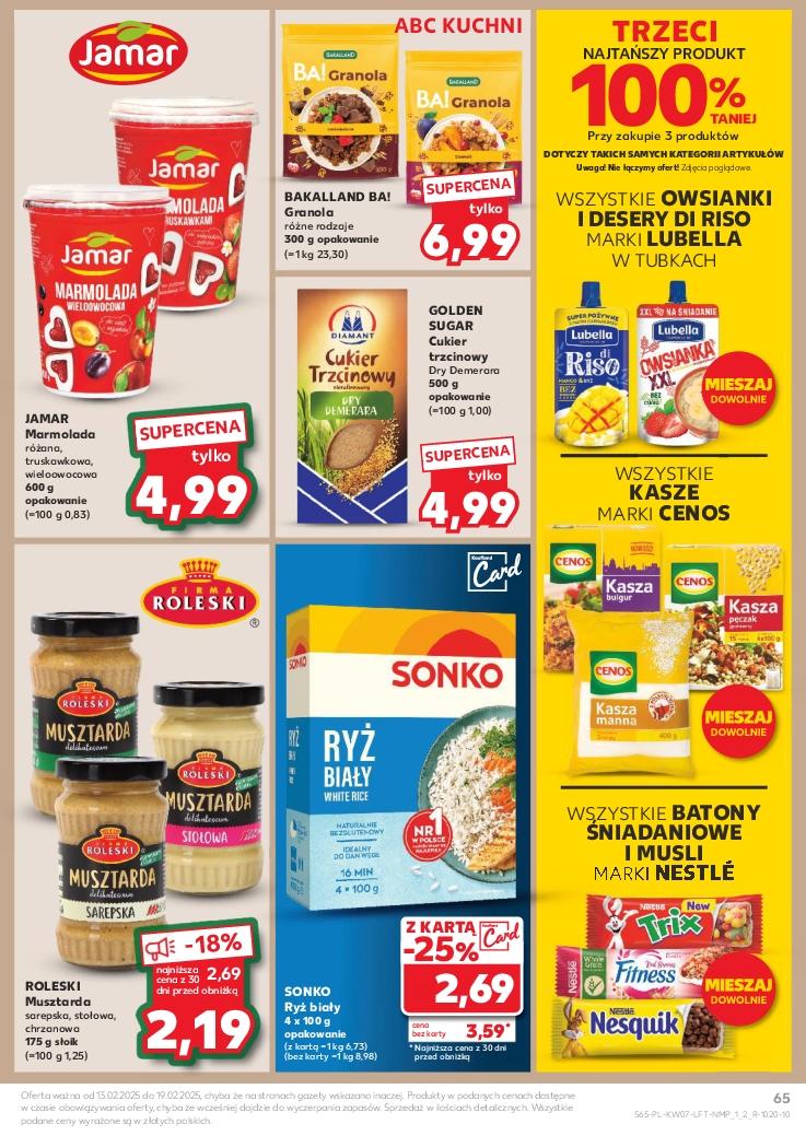 Gazetka promocyjna Kaufland do 19/02/2025 str.65