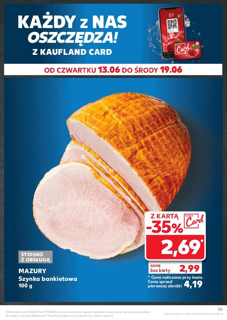 Gazetka promocyjna Kaufland do 19/06/2024 str.35