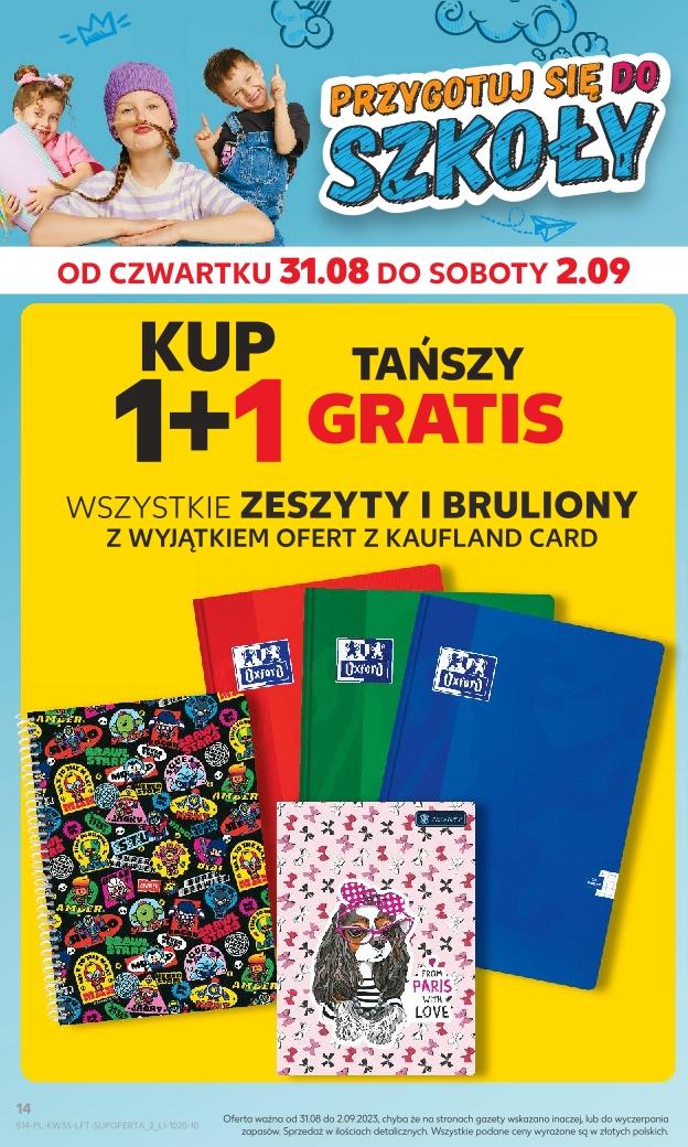 Gazetka promocyjna Kaufland do 06/09/2023 str.14