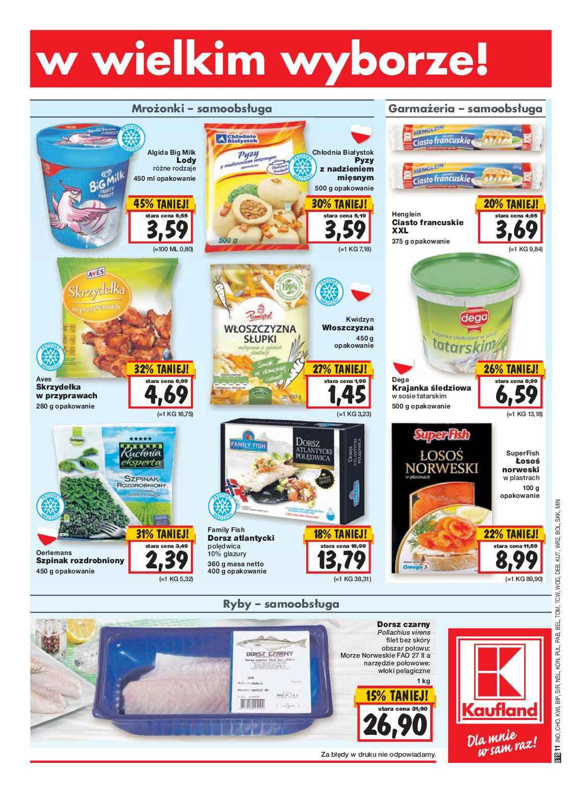 Gazetka promocyjna Kaufland do 20/01/2016 str.11