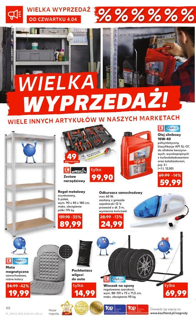 Gazetka promocyjna Kaufland do 10/04/2019 str.40