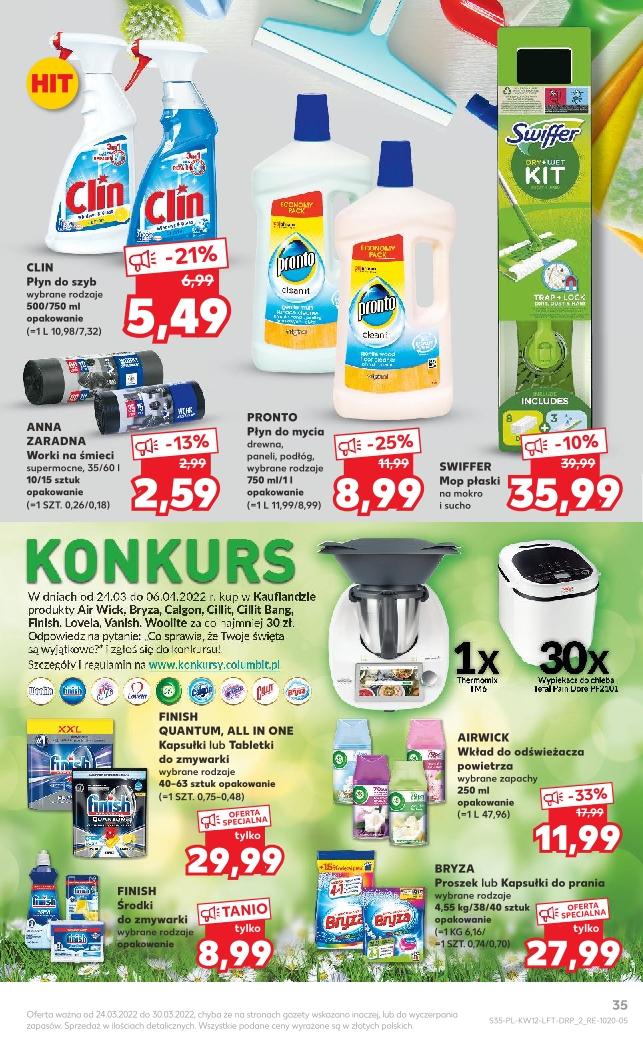 Gazetka promocyjna Kaufland do 30/03/2022 str.35