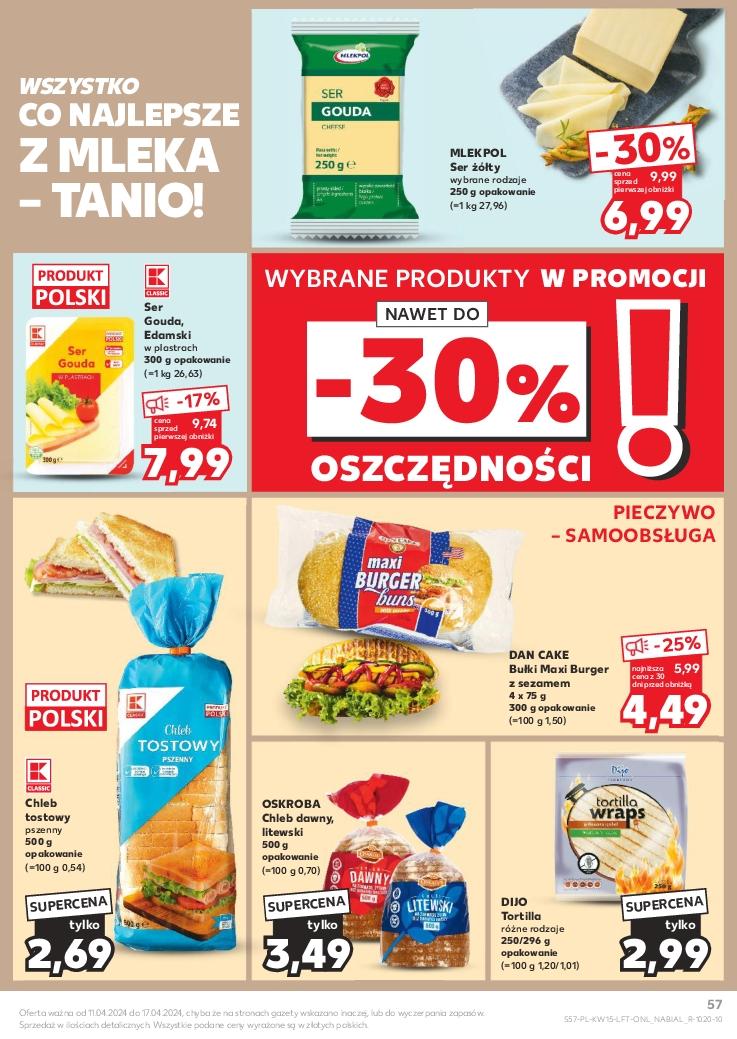 Gazetka promocyjna Kaufland do 17/04/2024 str.57