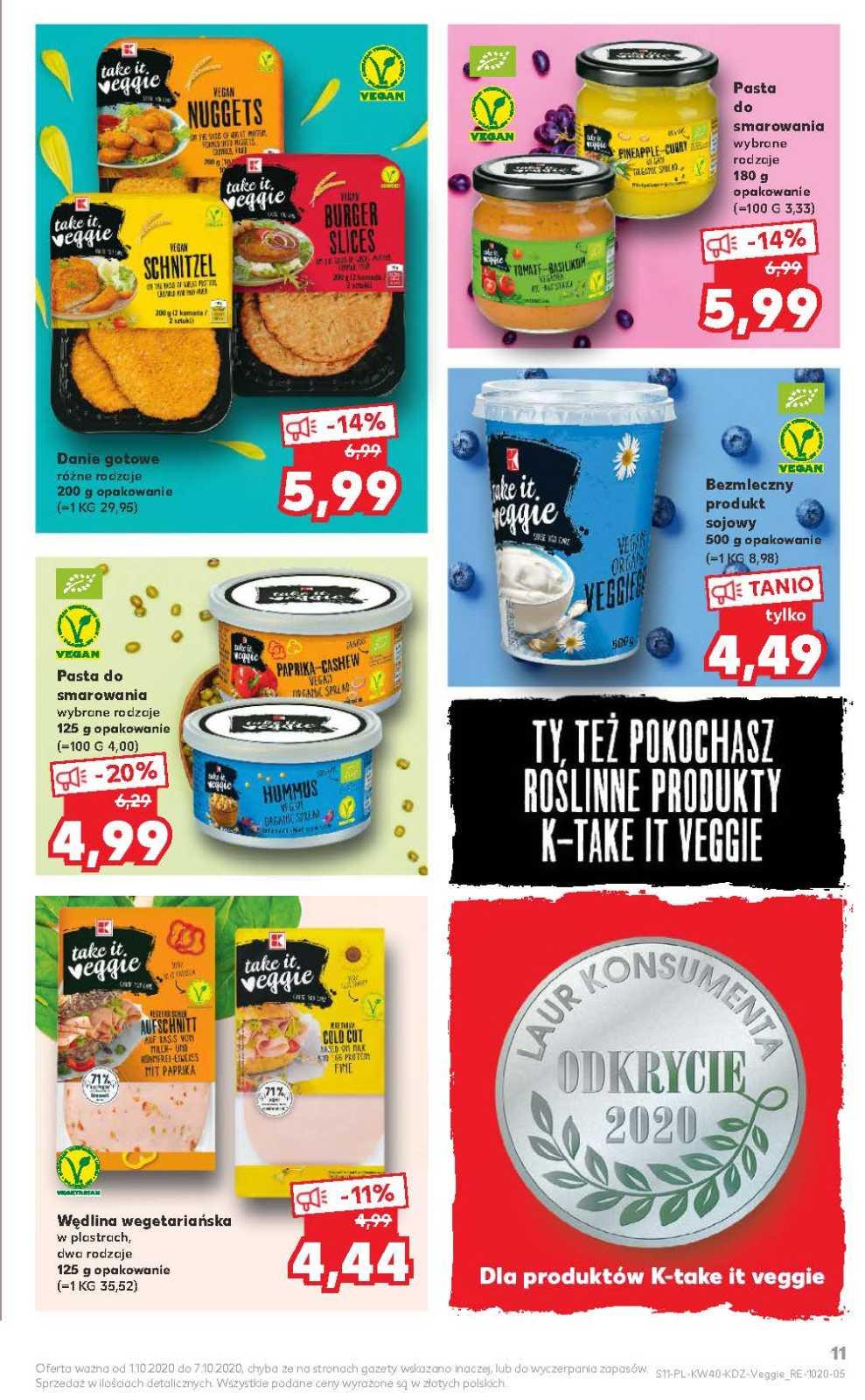 Gazetka promocyjna Kaufland do 07/10/2020 str.11