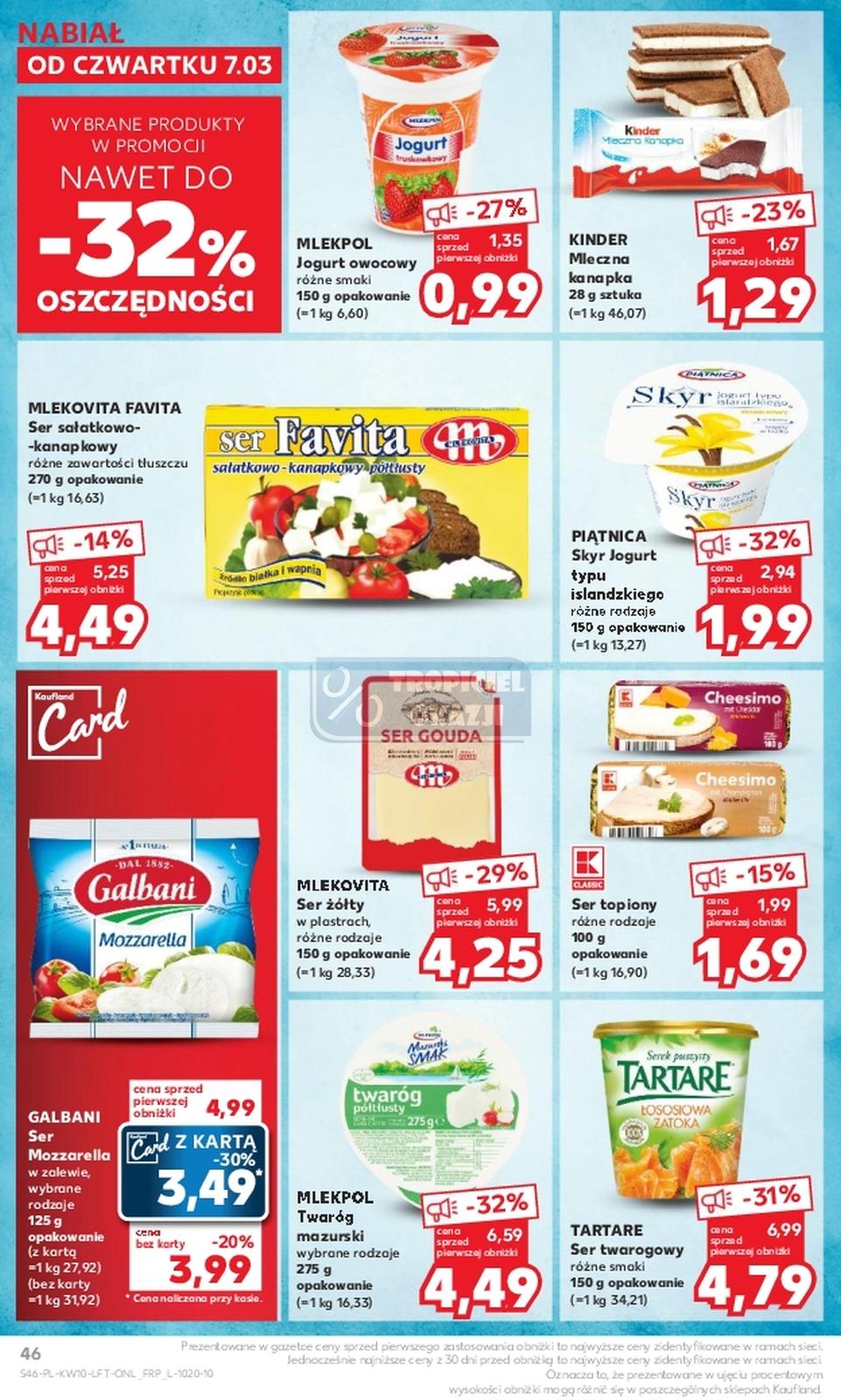 Gazetka promocyjna Kaufland do 13/03/2024 str.46