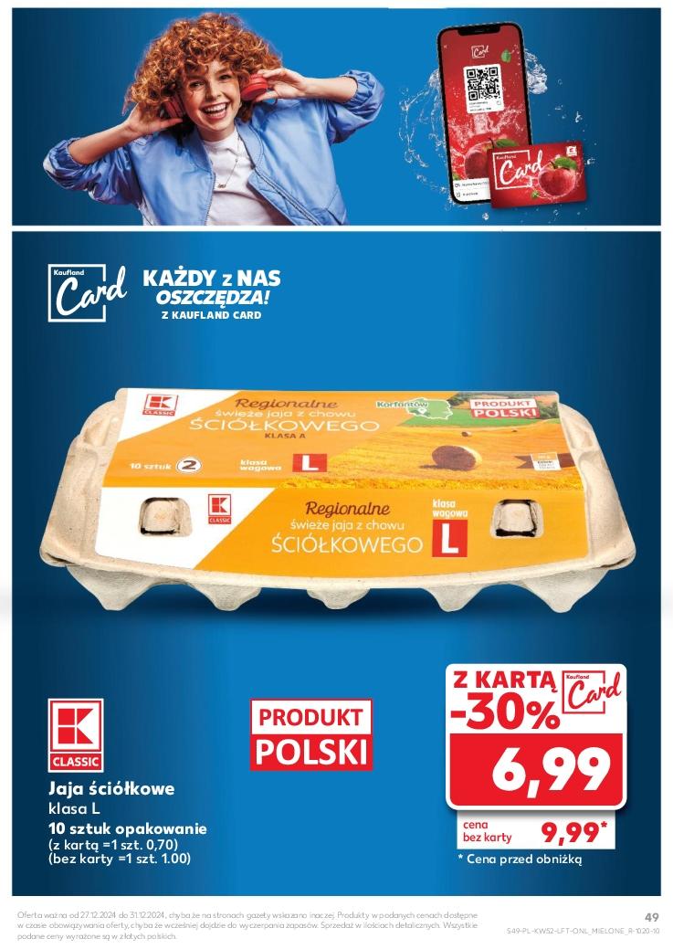 Gazetka promocyjna Kaufland do 31/12/2024 str.49