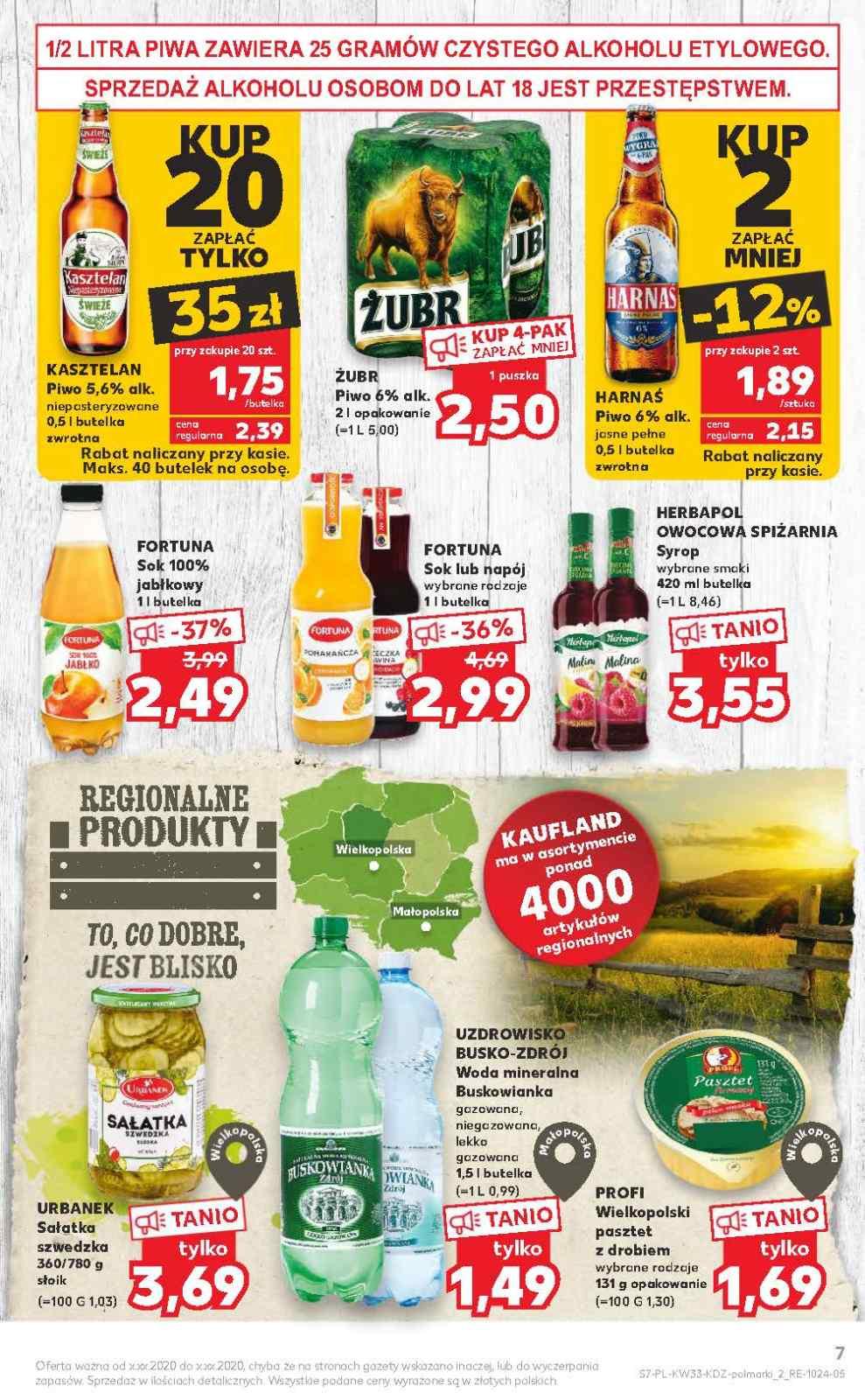 Gazetka promocyjna Kaufland do 19/08/2020 str.7