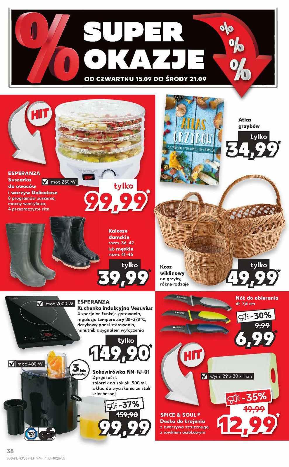 Gazetka promocyjna Kaufland do 21/09/2022 str.38