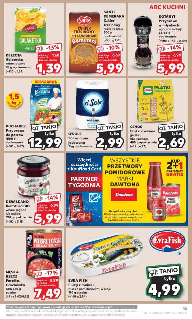 Gazetka promocyjna Kaufland do 06/03/2024 str.45