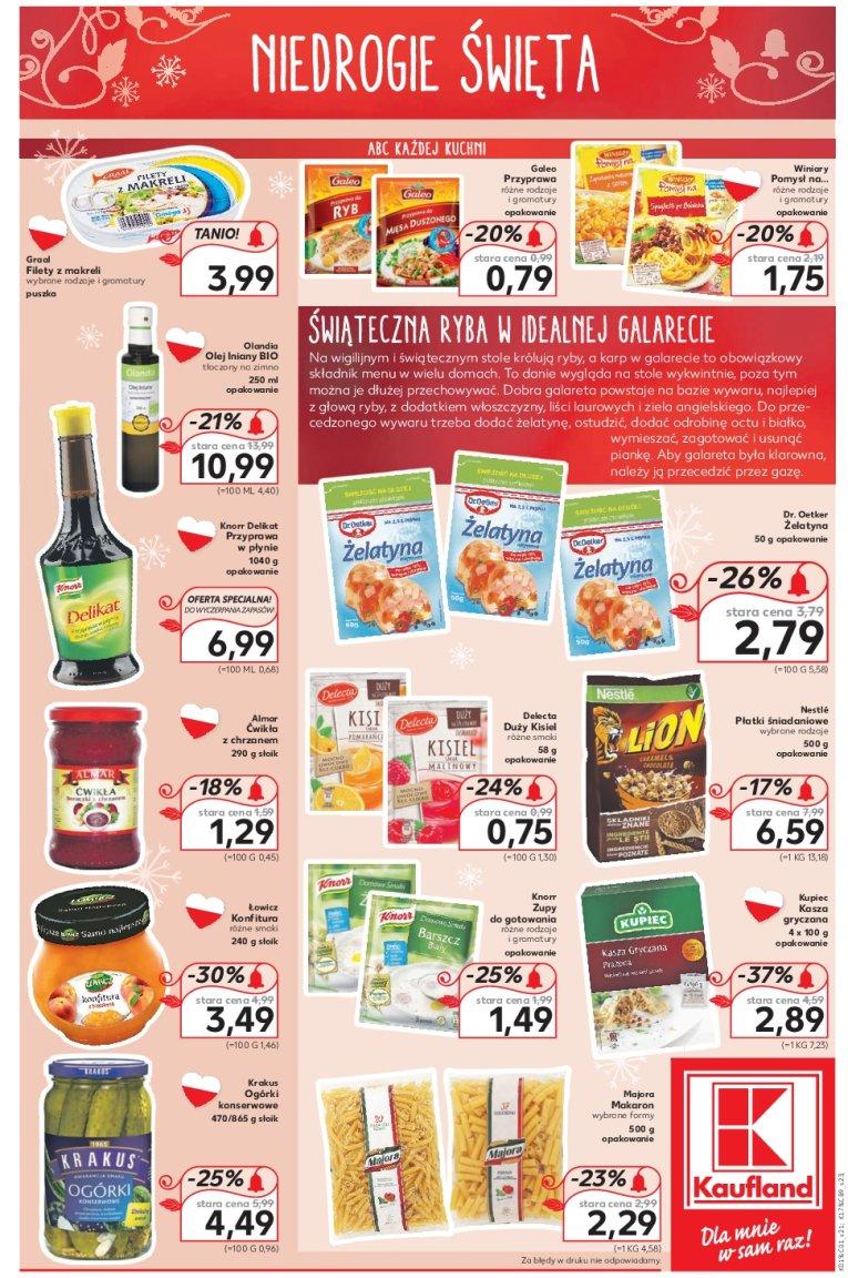 Gazetka promocyjna Kaufland do 20/12/2016 str.21