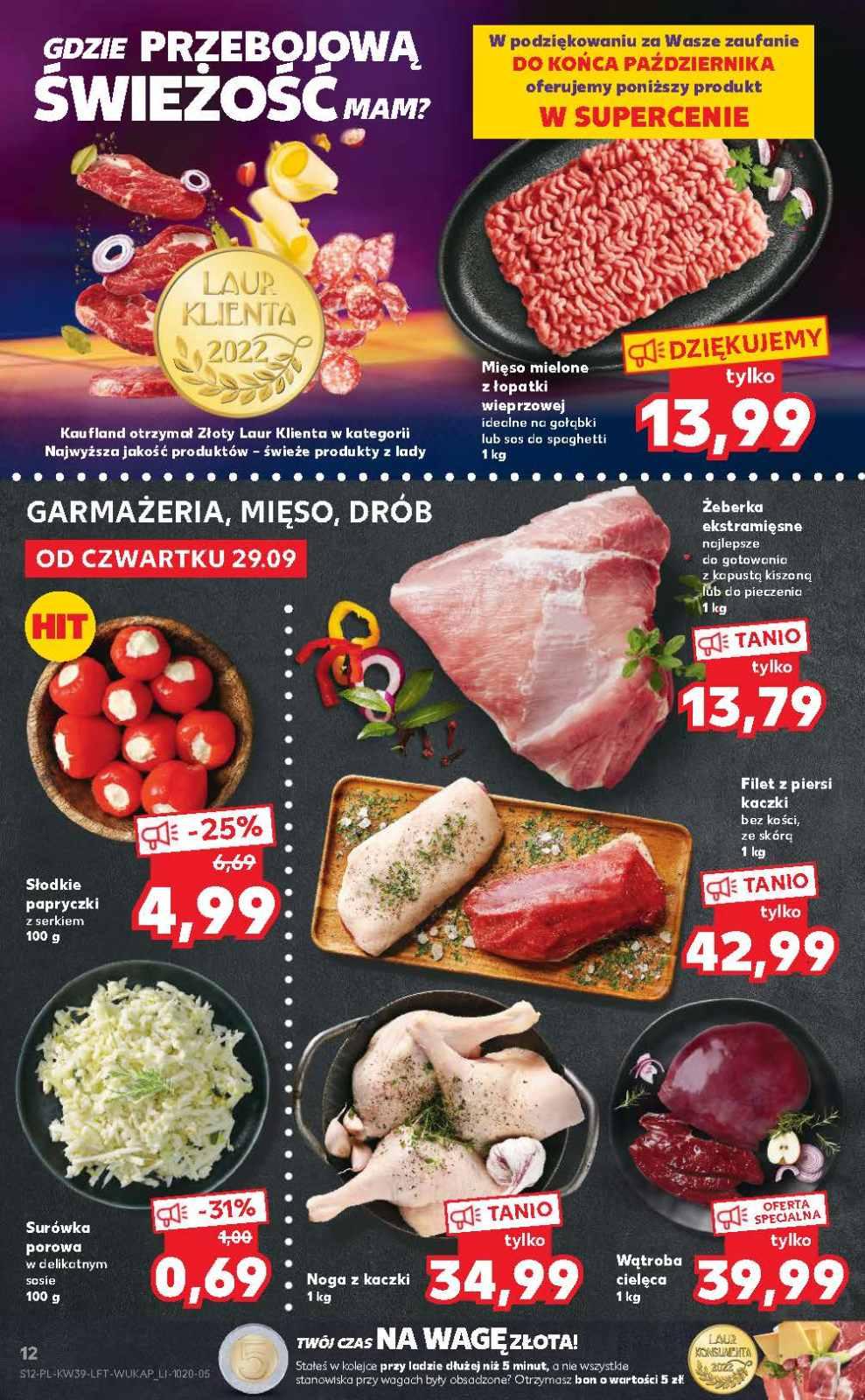 Gazetka promocyjna Kaufland do 05/10/2022 str.12