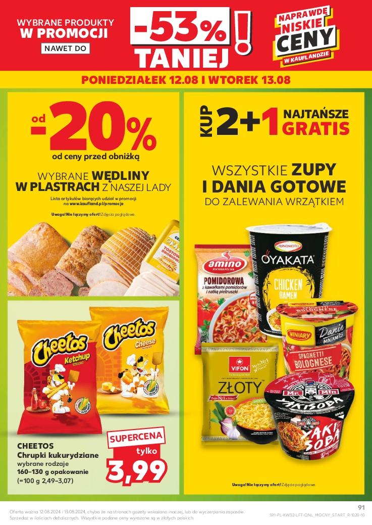 Gazetka promocyjna Kaufland do 13/08/2024 str.91