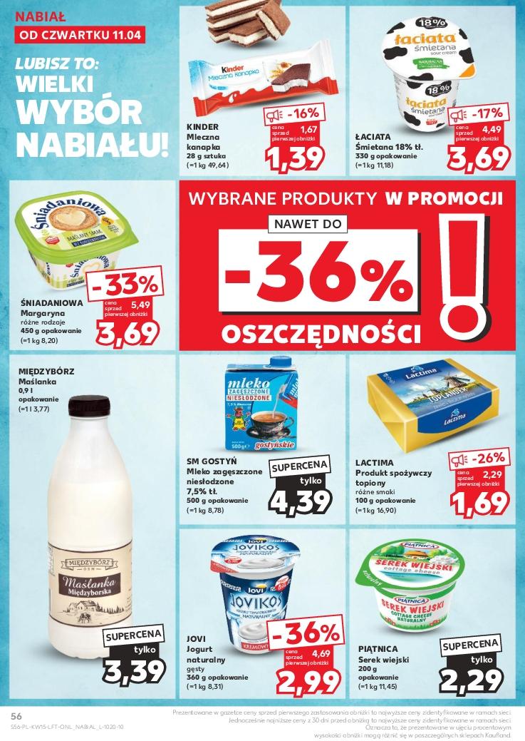 Gazetka promocyjna Kaufland do 17/04/2024 str.56