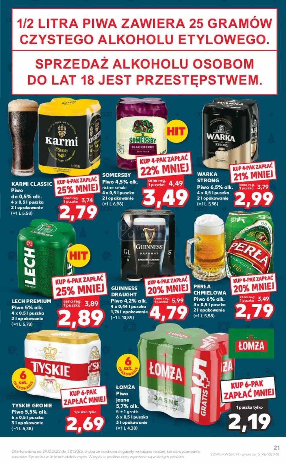 Gazetka promocyjna Kaufland do 31/12/2022 str.21